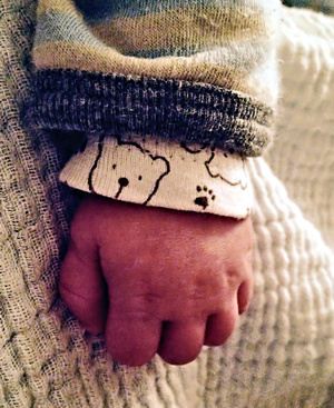 Babyhändchen (Foto: privat)