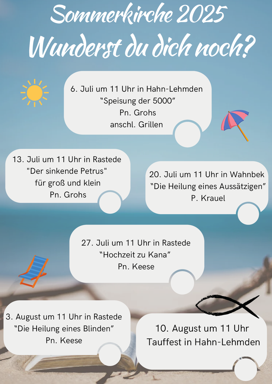 Plakat Sommerkirche 2025 (privat)